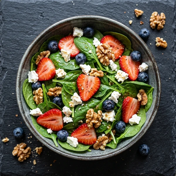 Berry & Spinach Power Salad